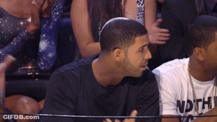 Drake Clapping While In A Show GIF