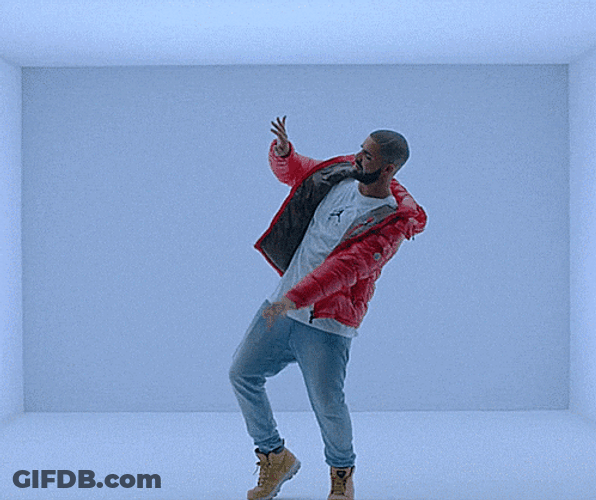 Drake Dance Moves In Hotline Bling Music Video GIF
