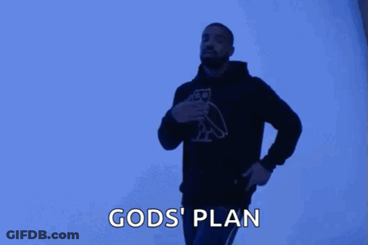Drake Dancing Gods Plan GIF