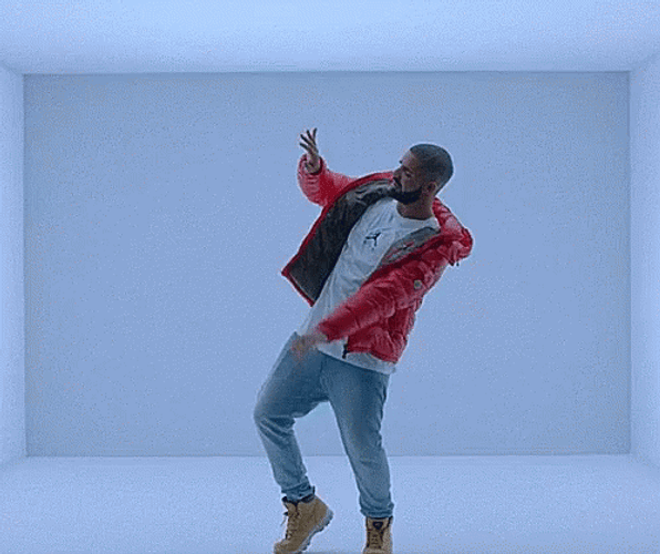 Drake Dancing Grooving To The Bone GIF
