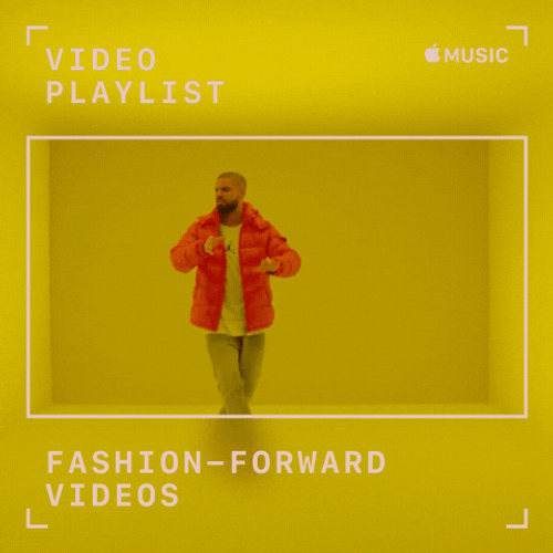 Drake Dancing Video Playlist GIF