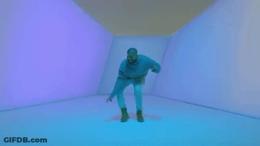 Drake Hotline Funny Movement Bling Hand Knee Touch GIF