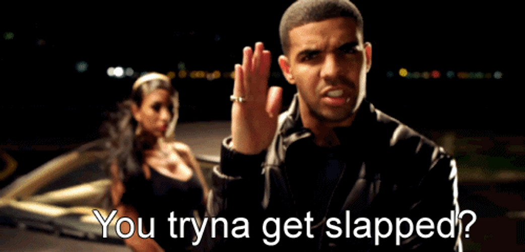 Drake Pimp Slap Singing GIF