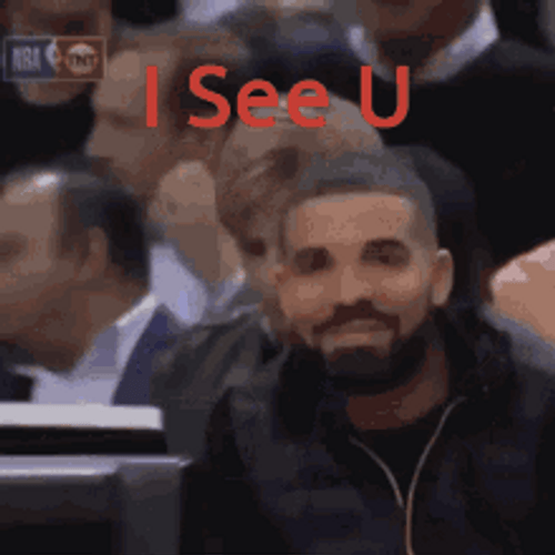 Drake Pointing At Camera I See You GIF