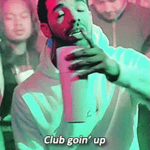 Drake Serenading Club Going Up On A Tuesday GIF