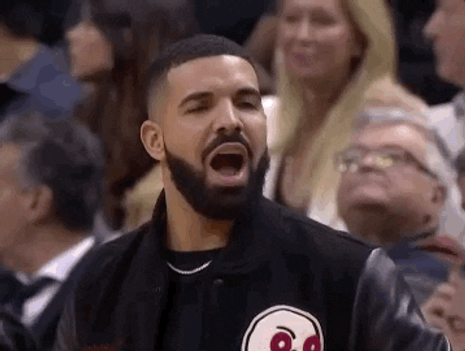 Drake Shocked GIF