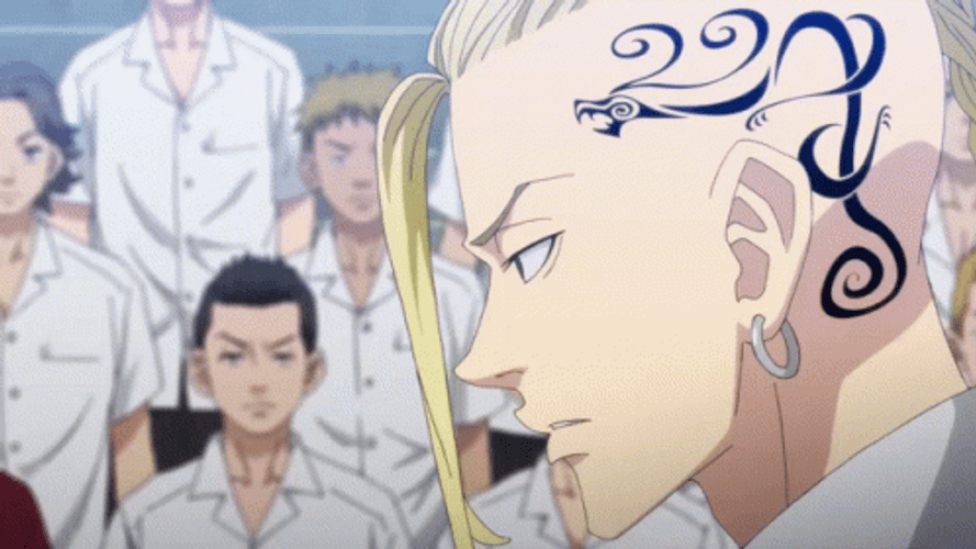 Draken Tokyo Revengers Anime Funny Walk GIF