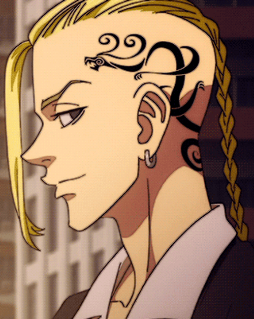 Draken Tokyo Revengers Tattoo Anime PFP GIF