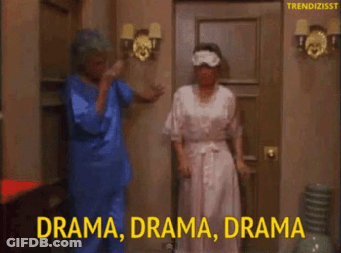 Drama Queen In A White Lingerie GIF