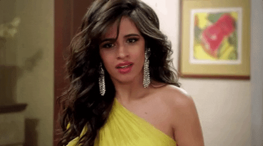 Dramatic Singer Camila Cabello GIF