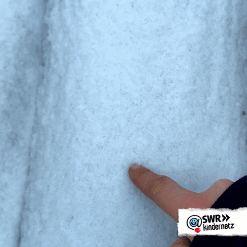 Draw Heart On Snow GIF