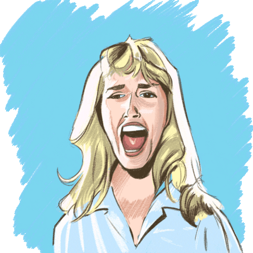 Drawing Head Exploding GIF