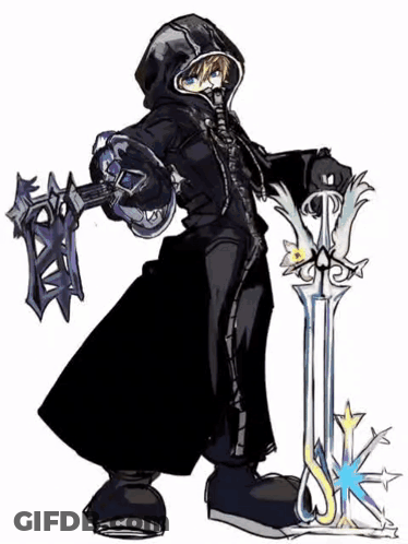 Drawing Of A Person Holding A Sword GIF