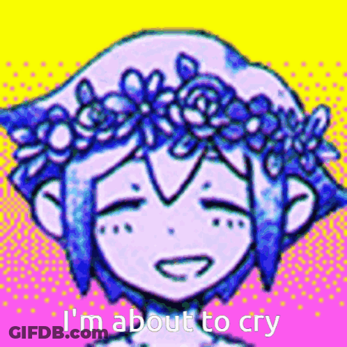 Drawing Of Girl With Flower Crown GIF