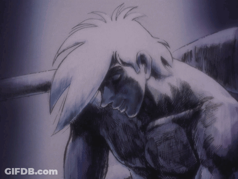 Drawing Of Man Laying Down With Head On Chest GIF