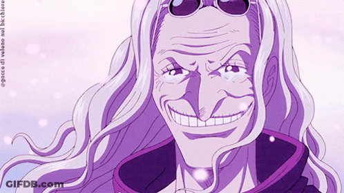 Drawing Of Man With Long White Hair And Sunglasses GIF