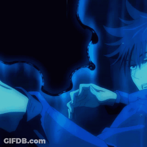 Drawing Of Person In Blue Shirt GIF