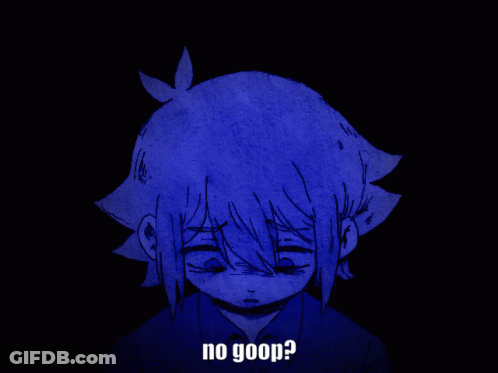 Drawing Of Person Saying No Goop GIF