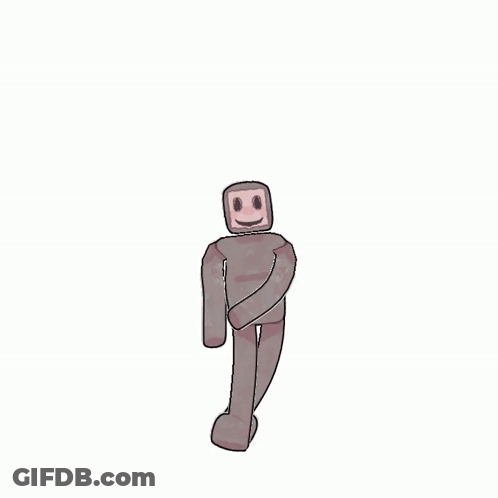 Drawing Of Robot With Smiley Face GIF