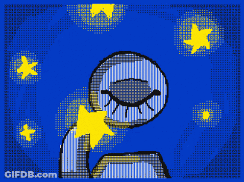 Drawing Of Snake Saying Goodnight GIF