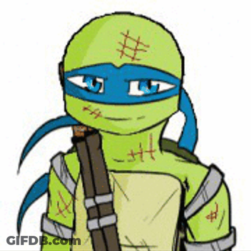 Drawing Teenage Mutant Ninja Turtles GIF