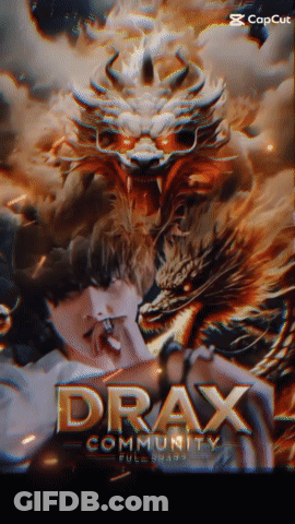 Drax Community Poster Man Smoking Cigarette GIF