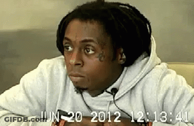 Dreadlocked Man With White Hoodie And June 20 2012 On Face GIF