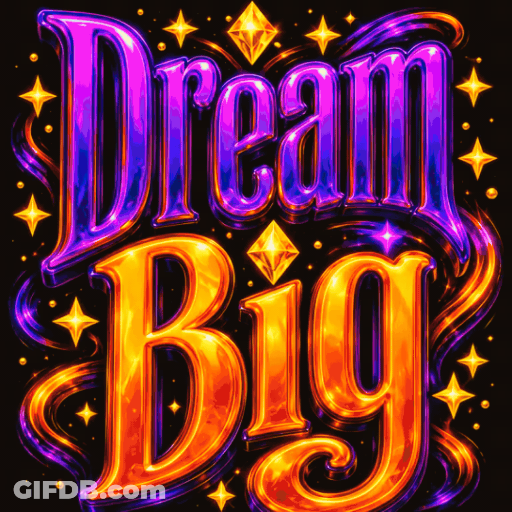 Dream Big GIF