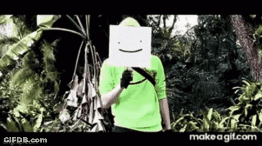 Dream Face Reveal Anime Head Meme GIF