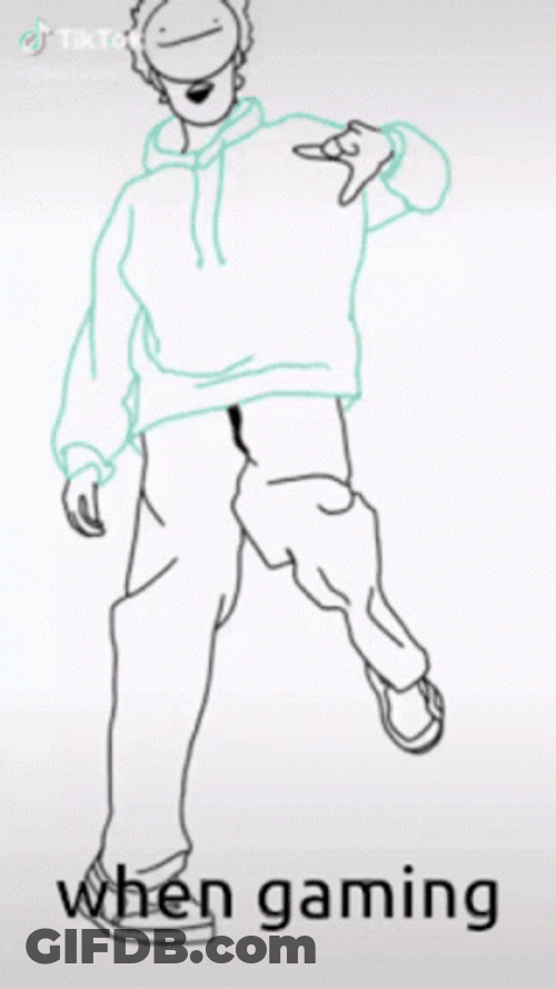 Dream Face Reveal Dancing Mobile Drawing GIF