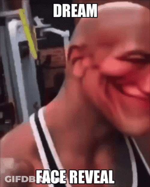 Dream Face Reveal Dwayne The Rock Meme GIF
