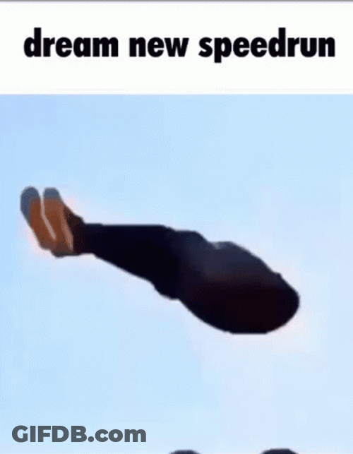 Dream Face Reveal Flying Half Body GIF