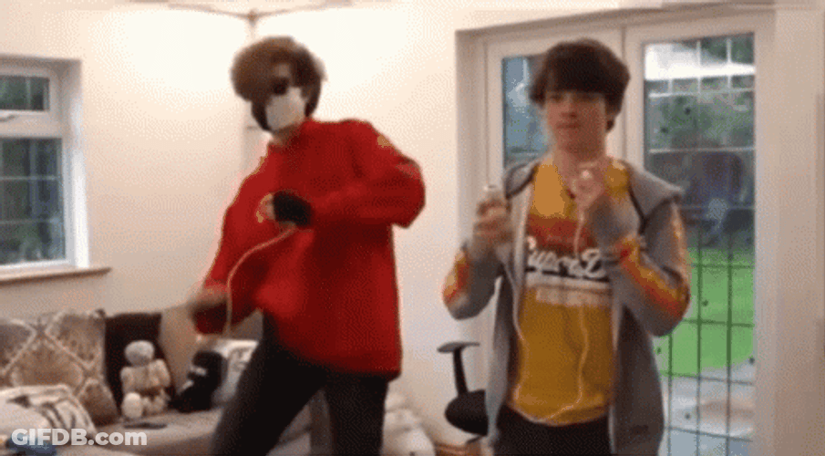 Dream Face Reveal Vloggers Silly Dance GIF
