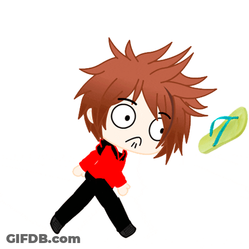 Dream Smp Throwing Flip Flops GIF