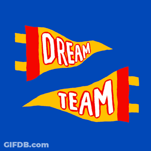 Dream Team Flag GIF