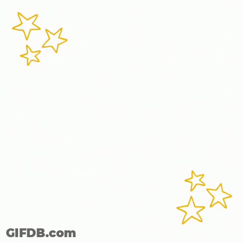 Dream With Yellow Stars GIF