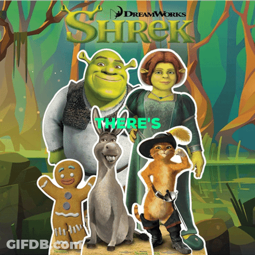 DreamWorks Shrek Theres No Place Like Home GIF