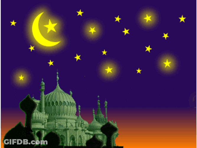 Dreamy Happy Eid Ramadan GIF