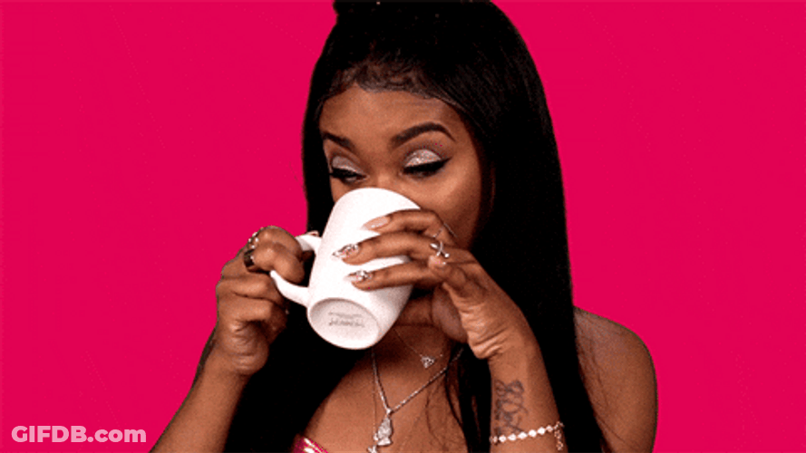 Dreezy Spill The Tea Through Rap GIF