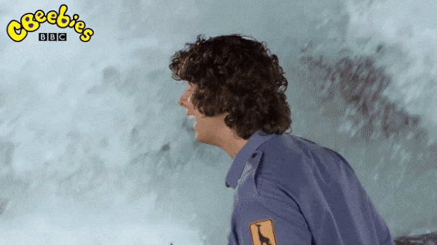 Drenched Andrew Paul Day Cbeebies GIF