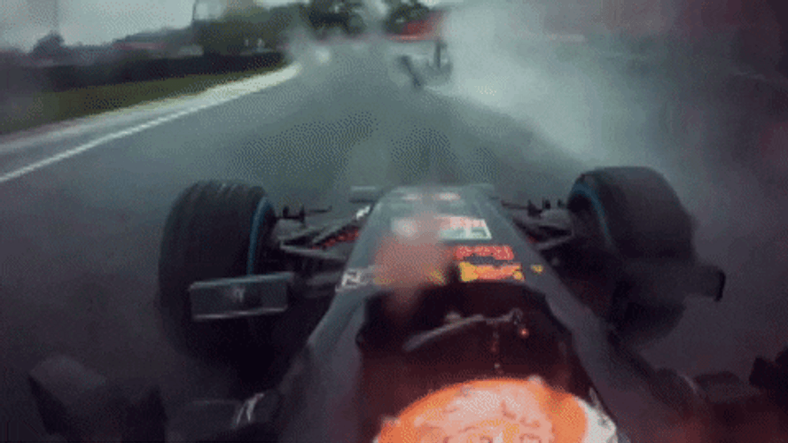 Drenched With Water Brazilian Grand Prix Commercial GIF