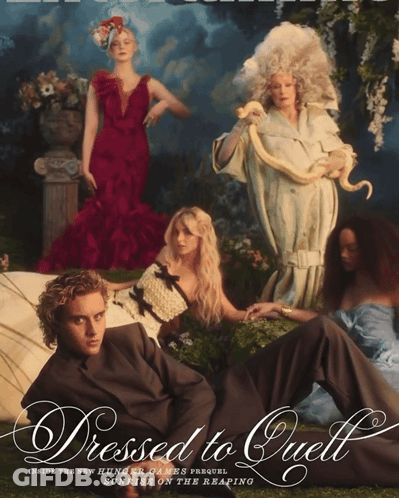 Dressed To Quell Magazine Cover GIF