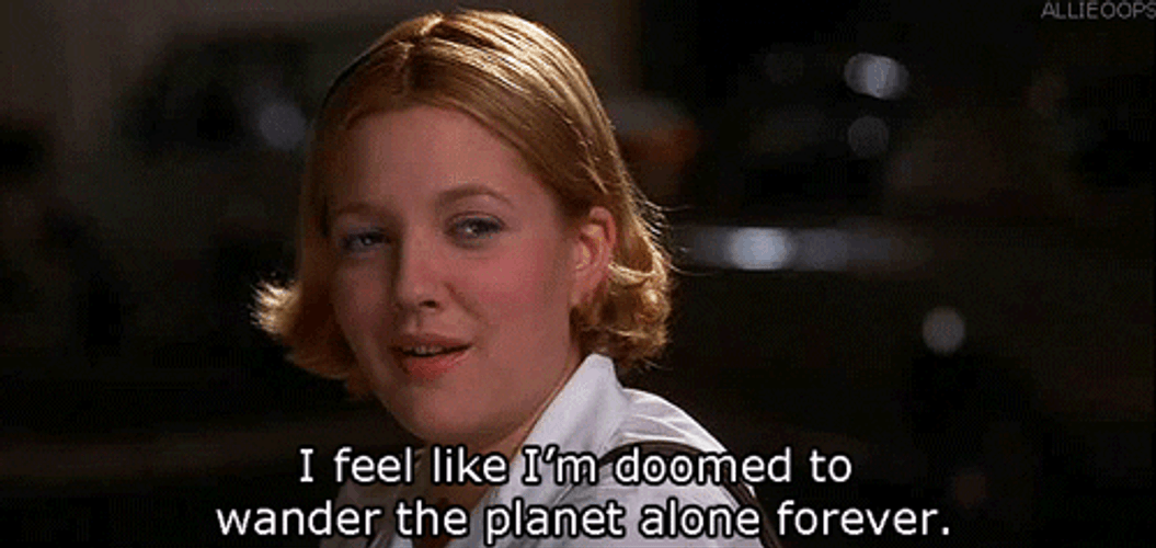Drew Barrymore Wedding Singer GIF