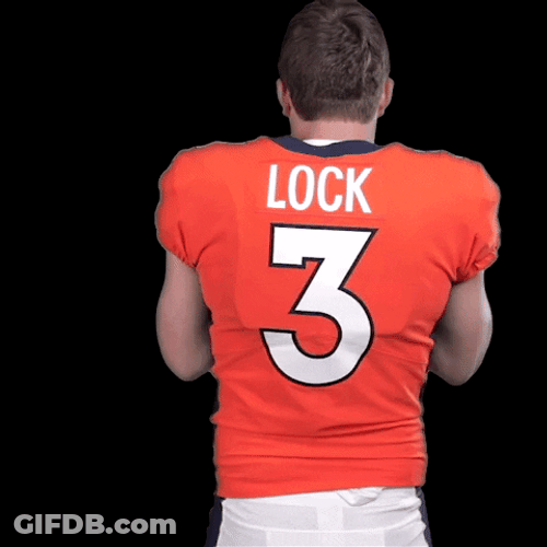Drew Lock Crossing His Arms GIF