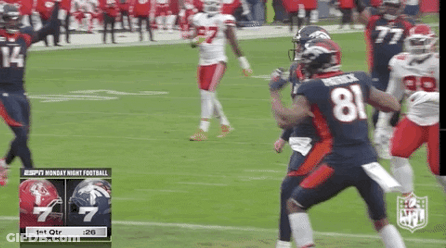 Drew Lock Jumping And Punching Air GIF