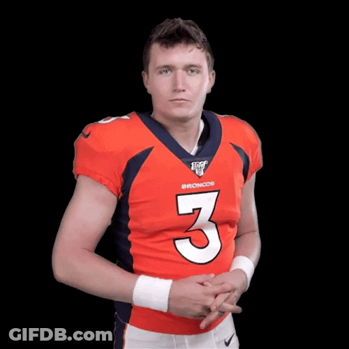 Drew Lock Pointing One Arm GIF
