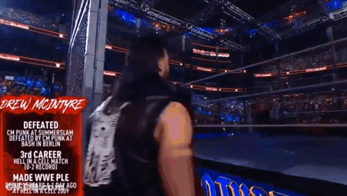 Drew Mcintyre Defeated Cm Punk At Summerslam Defeated By Cm Punk At Bash In Berlin GIF