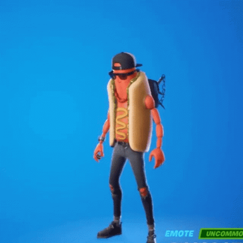 Dribbling Fortnite Glizzy GIF