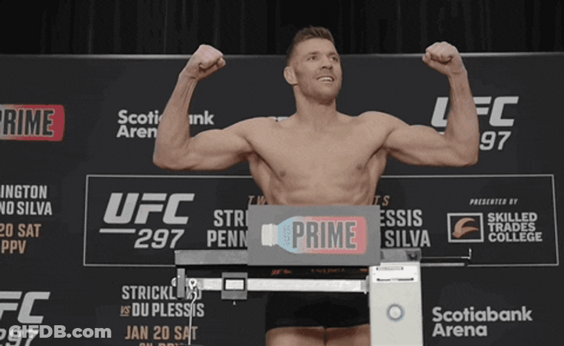 Dricus Du Plessis Before The Game GIF