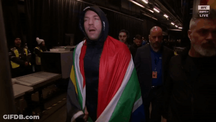 Dricus Du Plessis Entrance GIF